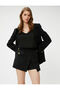 Mini Shorts Skirt with Pocket Detail - 2