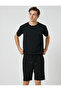 Basic Woven Shorts with Lace Waist and Pocket Detail - 2