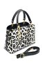 Women's Hand and Shoulder Bag 3-Compartment Bag - 4