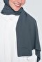 Women's Gray Medina Silk Shawl - 2