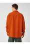 Winter Shirt with Pocket Detail and Classic Collar Button - 4