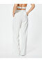Palazzo Trousers High Waist Pocket - 4