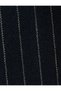 4sak50055uw Women's Jacket Navy Blue Striped - 6