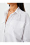 Oversize Shirt with Pocket Detail, Buttoned, Long Sleeve, Cotton - 5