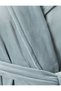 Fleece Dressing Gown Long Waist Belted Pocket - 6