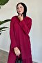 Mila Pleated Pants Tunic Plum Double Set - 2