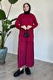 Mila Pleated Pants Tunic Plum Double Set - 3