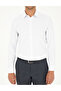White Slim Fit Dobby Long Sleeve Shirt 50298054-Vr013 - 6