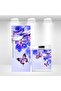 Refrigerator and Dishwasher Door Self-Adhesive Foil Covering Orchid Butterfly