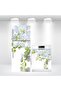 Refrigerator and Dishwasher Door Self-Adhesive Foil Covering White Orchid