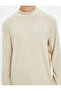 High Collar Fine Knitwear Sweater Long Sleeve Soft Textured - 5