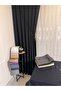 ROMA 18542-ANTHRACITE LINEN SINGLE WING (بدون طيات) ستارة خلفية - 4