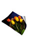 Refrigerator and Dishwasher Cover Self Adhesive Foil Covering Tulips - 2