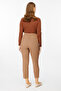 Plus Size Trousers with Side Fems - 6