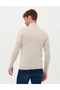 Sand Melange Slim Fit Turtleneck Basic Knitwear Sweater 50276531-Vr123 - 5