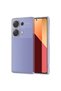 Xiaomi Redmi Note 13 Pro 4g - Case Transparent Soft Slim Fitt Super Silicone Cover - Transparent - 3