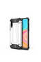 Honor 20 Lite Compatible - Case Double Layer Protective Crash Military Tank Case - Gray