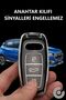 Audi Compatible A3, A4, A6, A7, A8, B9, C8, 4K, D5, S7, S8, Q7, Q8, E-Tron Silver Edge Tpu Key Case Cover (White) - 6