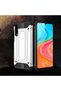 Honor 20 Lite Compatible - Case Double Layer Protective Crash Military Tank Case - Rose Gold - 2