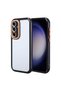 Galaxy S23 Compatible Case Camera Protected Colorful Edge Vitamin Cover T32438 - Black