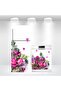 Refrigerator and Dishwasher Door Self-Adhesive Sticker Foil Flower