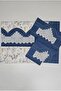 Handmade Lace, Border, and Patterned Duvet Cover Set-Indigo - 3
