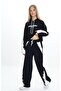 Girl's 100% Cotton Hooded Oversize Long Sleeve Tracksuit Set-179 - 5