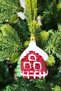 Christmas Tree Decoration Set Snowy House, Candy Cane and 2026 New Year Ornament Tree Decoration Set 3-Pack - 2