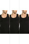 Men's Basic Cotton Premium Classic Athlete 3 Pack - 2