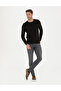 Brown Slim Fit Crew Neck Sweater 50281819-Vr029 - 4