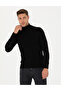 Black Slim Fit Turtleneck Sweater 50278094-Vr046 - 2
