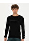Black Slim Fit Crew Neck Sweater 50278025-Vr046 - 3