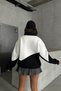 Women's Black Zip-Up New York Sweat Nbg050 - 7