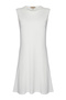 Crew Neck Zero Sleeve Tunic