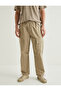 Cargo Parachute Trousers Relaxed Cut Elastic Waist Pocket Detailed - 3