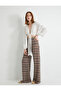 Wide Leg Crochet Trousers Normal Waist