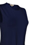 Crew Neck Zero Sleeve Tunic - 2