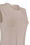 Crew Neck Zero Sleeve Tunic - 2