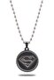 Ottoman Superman Icon Steel Chain Necklace