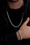 Men's Steel Set - Square Cut Model, for Lover, Spouse, Father, Bracelet Necklace
