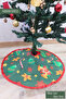Christmas Pine Tree Skirt Cover Green Christmas Tree Skirt Base New Year Tree Decoration Gift - 2