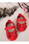 Red Baby Girl Shoes First Step Babet - 2