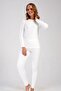 Long Sleeve Thermal Suit - Crew Neck, Ecru 405152   / 409003 - 5