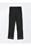 Lcw Dream Black Shirt Collar Women's Pajamas Set - 4