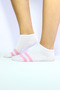 Patterned Women's Booties Socks 5 Pairs (Toe Seamless Manufactured with High-End Machines) - 4