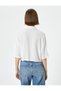 Front Tie Shirt Half Sleeve Viscose - 4