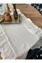 Linen Runner with Frill - 3