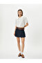 Balloon Sleeve Crop Blouse Wide Baby Collar Buttoned Cotton - 2