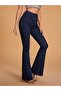 Lina Tall Flare Dark Blue Spanish Jeans Denim Pants - 5