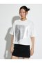 Women's T-shirt White 4sak50306ek - 3